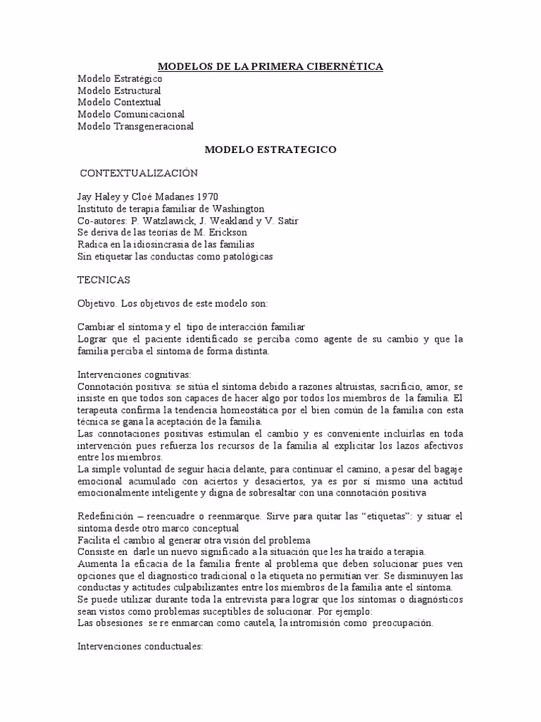 ¿Qué es la cibernética de segundo orden en la teoría de sistemas familiares?