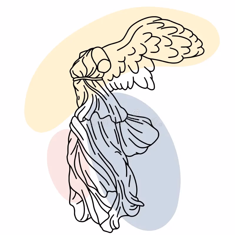 ¿Qué significa la mujer alada?