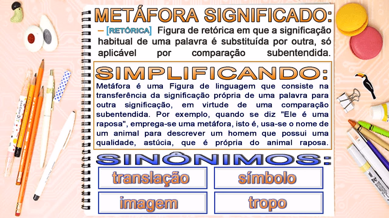 O que é uma metáfora?
