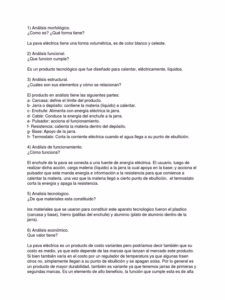 ¿Cómo se le dice a la pava eléctrica?