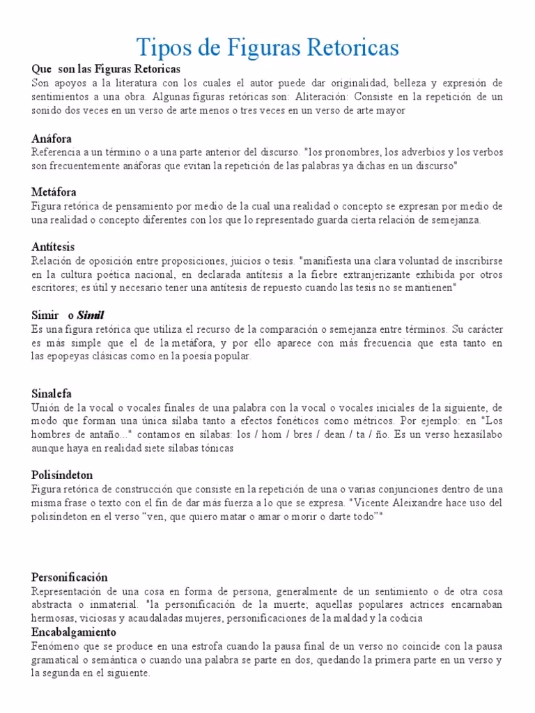 ¿Cómo sacar las figuras literarias de un poema?