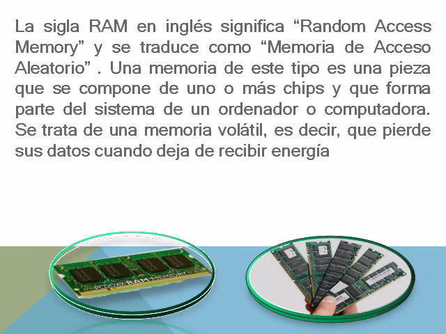 ¿Qué es el RAM y el ROM?